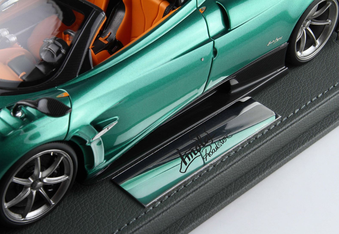[PRE-ORDER] BBR 1:18 Pagani Imola Roadster (Rio Green)
