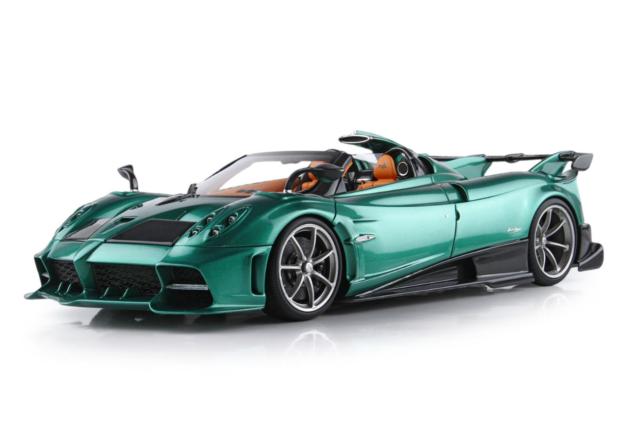 [PRE-ORDER] BBR 1:18 Pagani Imola Roadster (Rio Green)