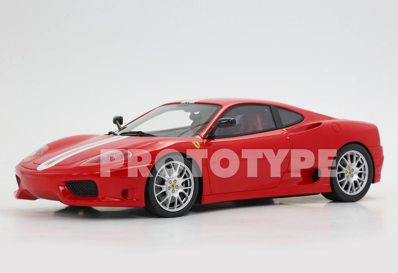 BBR 1:18 Ferrari 360 Challenge Stradale (Rosso Corsa)