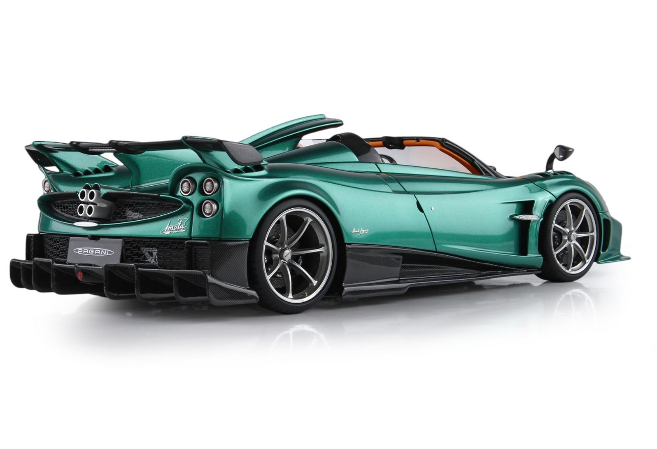 [PRE-ORDER] BBR 1:18 Pagani Imola Roadster (Rio Green)