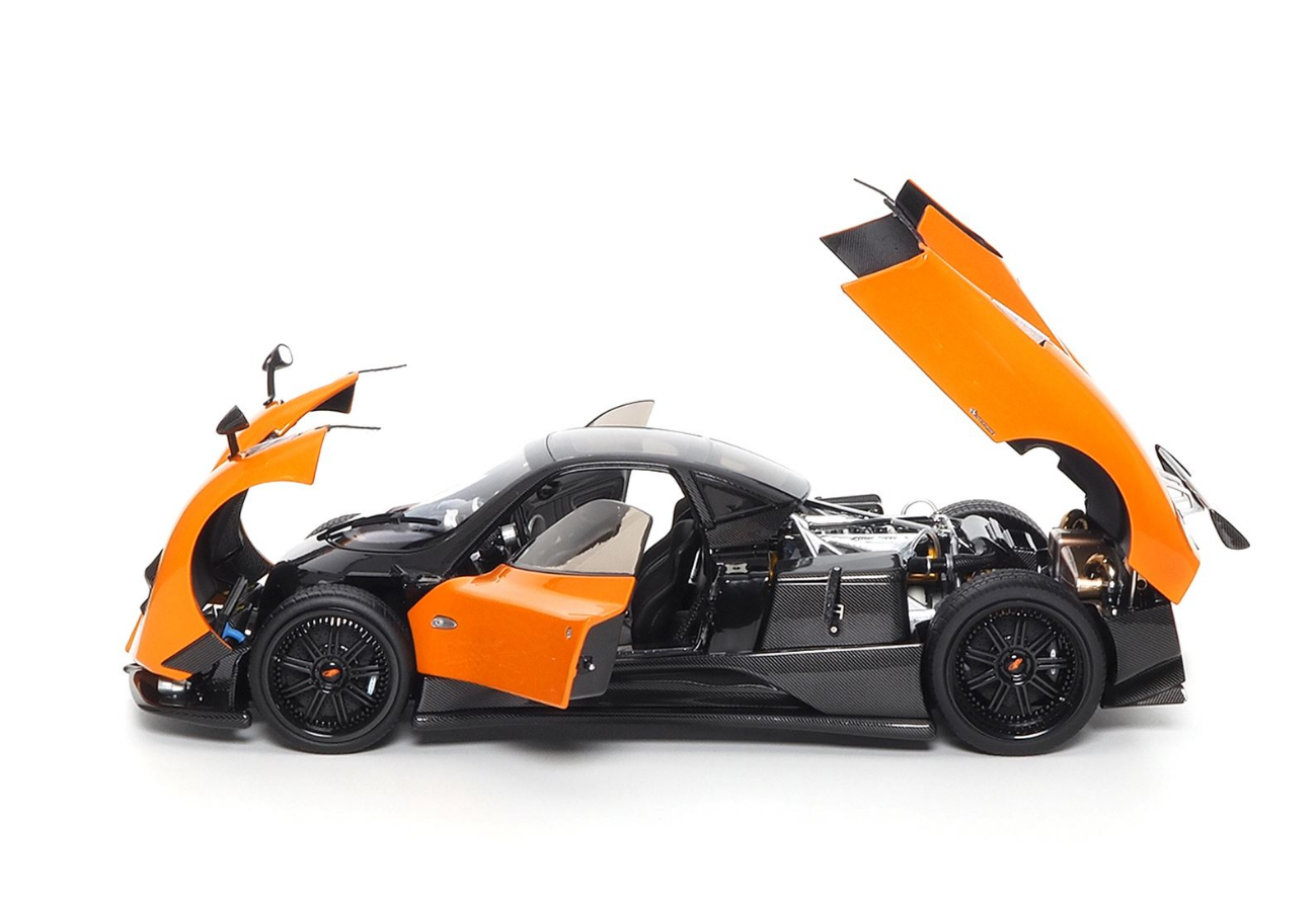 BBR 1:18 Pagani Zonda F (Arancio St. Tropez) - Basic Pack