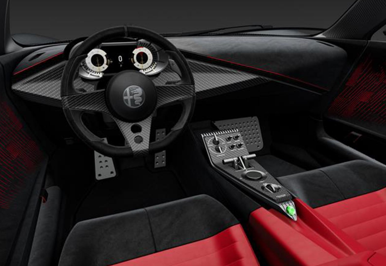 BBR 1:43 Alfa Romeo 33 Stradale (Red Villa D’Este)