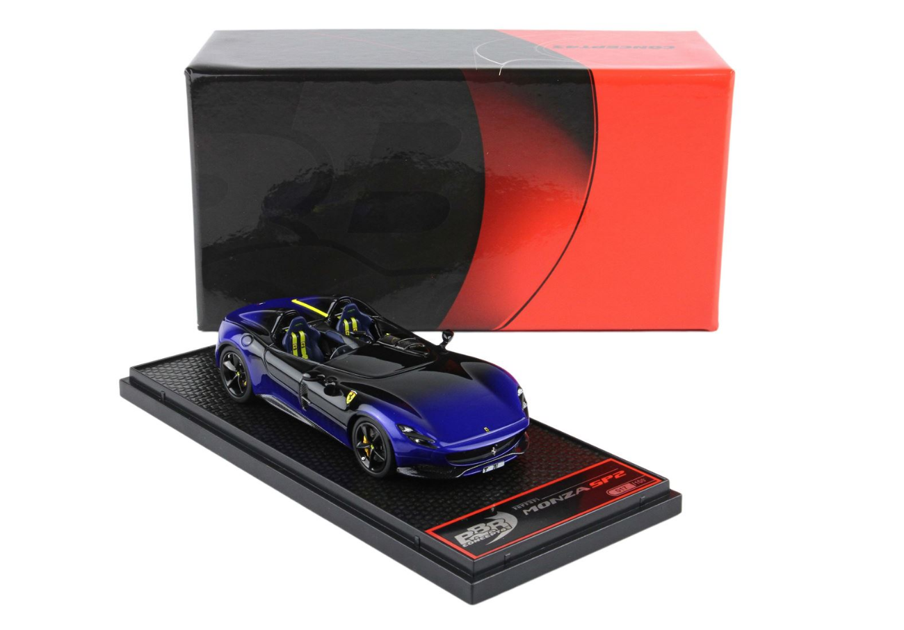 BBR 1:43 Ferrari Monza SP2 (Blu viery - new black daytona)