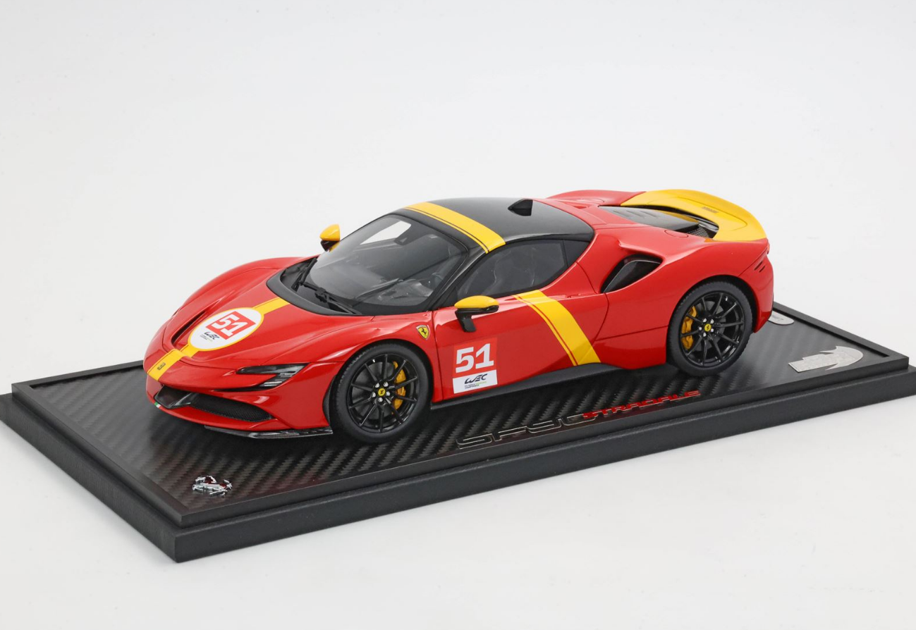 [PRE-ORDER] BBR 1:18 Ferrari SF90 Stradale (2023 Le Mans Paint N51)