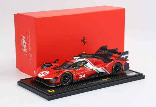 [PRE-ORDER] BBR 1:18 Ferrari 499P Modified (Carbon-Fiber Base)
