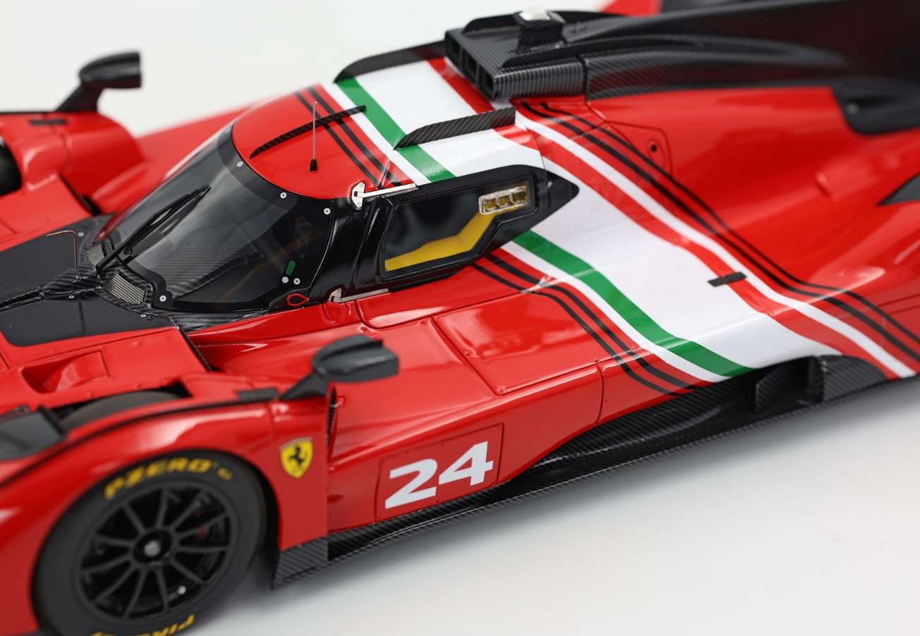 [PRE-ORDER] BBR 1:18 Ferrari 499P Modified (Carbon-Fiber Base)