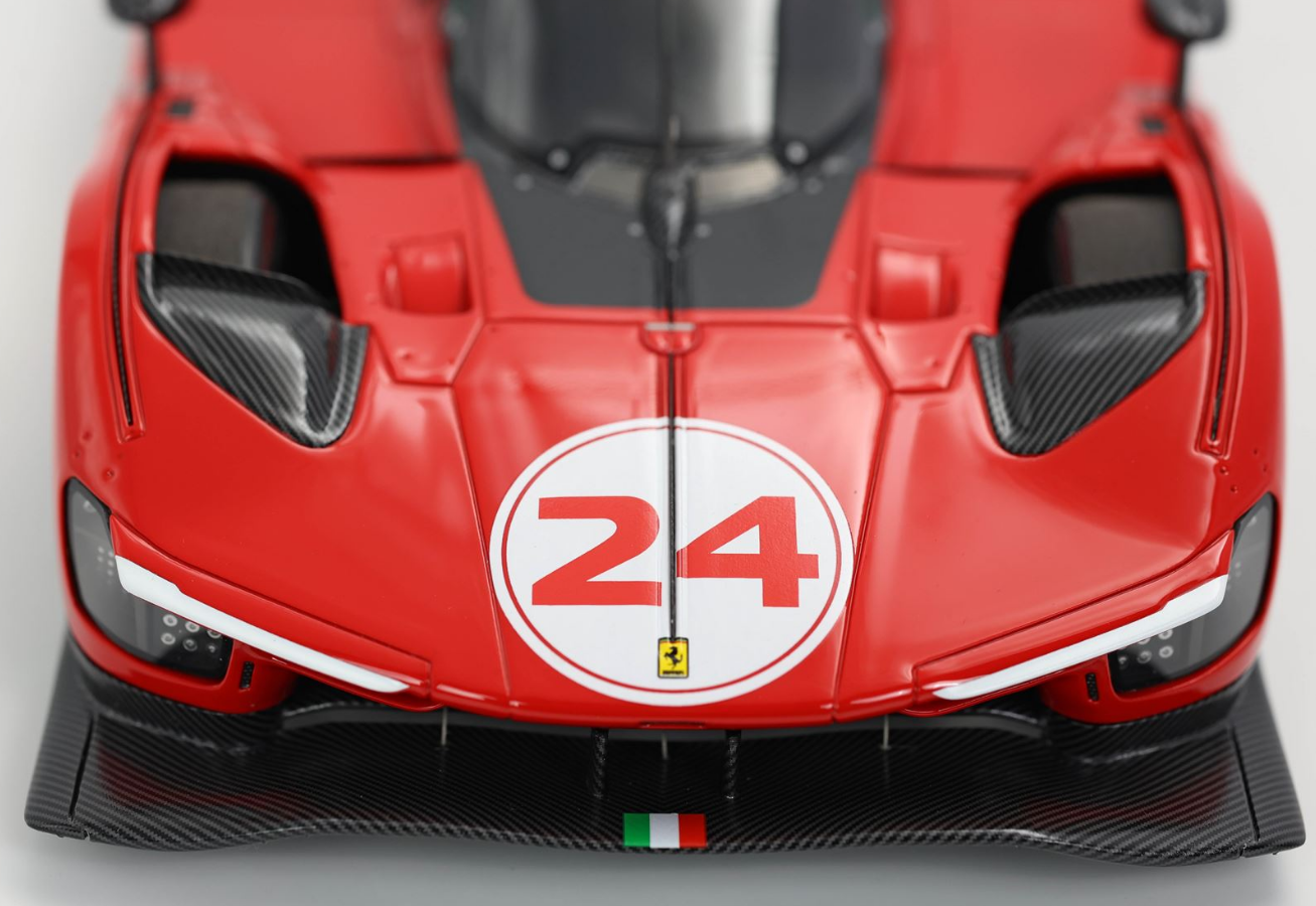 [PRE-ORDER] BBR 1:18 Ferrari 499P Modified (Carbon-Fiber Base)