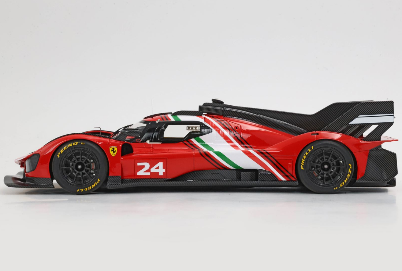[PRE-ORDER] BBR 1:18 Ferrari 499P Modified (Carbon-Fiber Base)