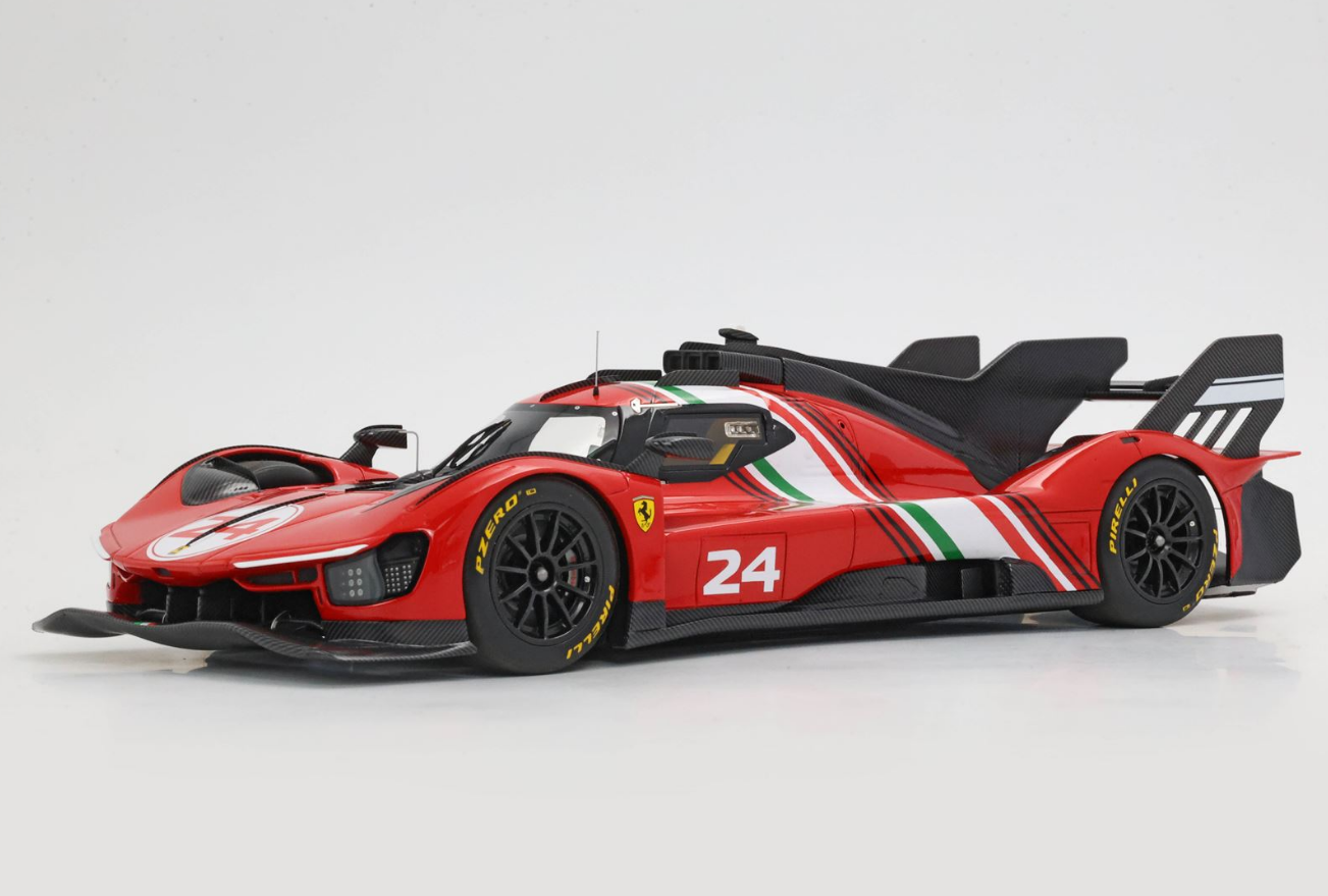 [PRE-ORDER] BBR 1:18 Ferrari 499P Modified (Carbon-Fiber Base)