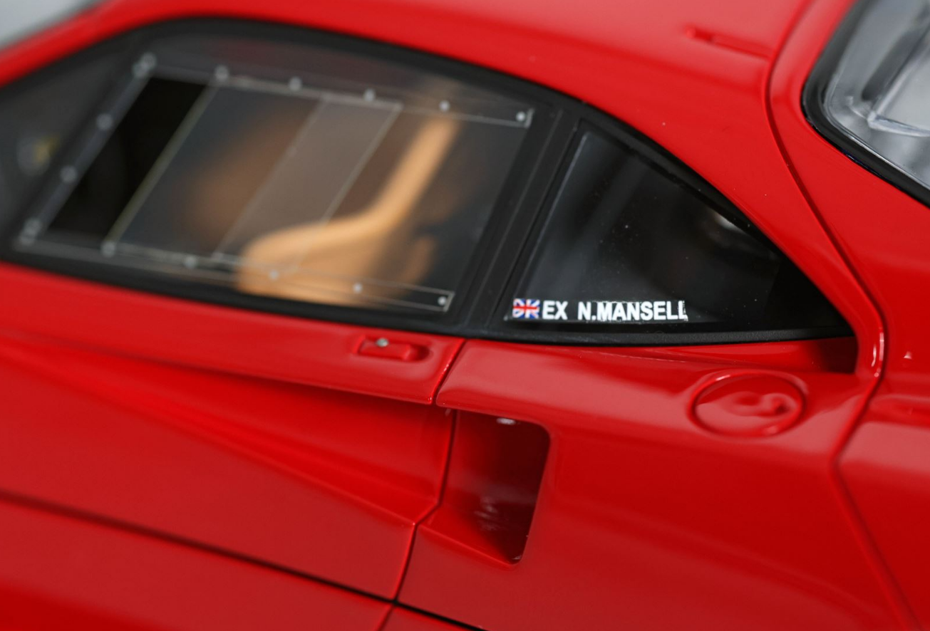 [PRE-ORDER] BBR 1:18 Ferrari F40 1987 - Ex Nigel Mansell