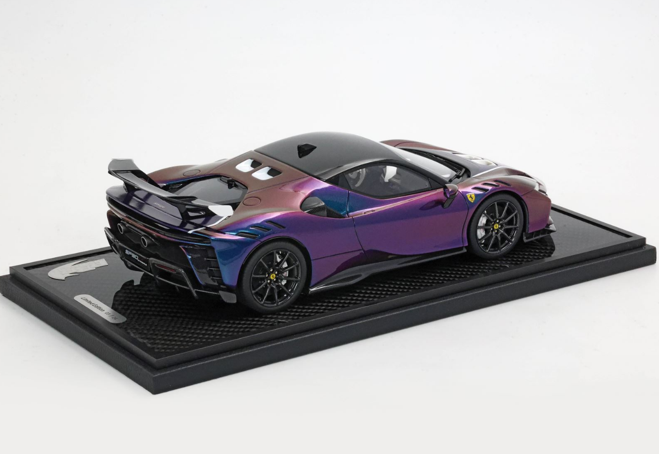 [PRE-ORDER] BBR 1:18 Ferrari SF90 XX Stradale (Chamaleon and black roof - white details)