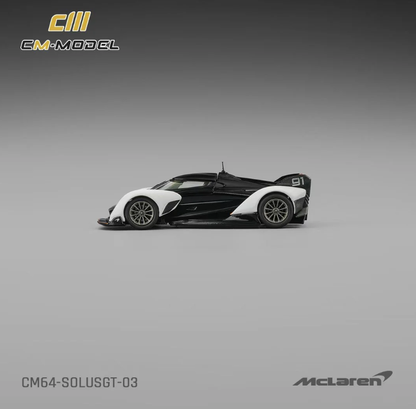 CM Model 1:64 McLaren Solus GT (White/Orange)