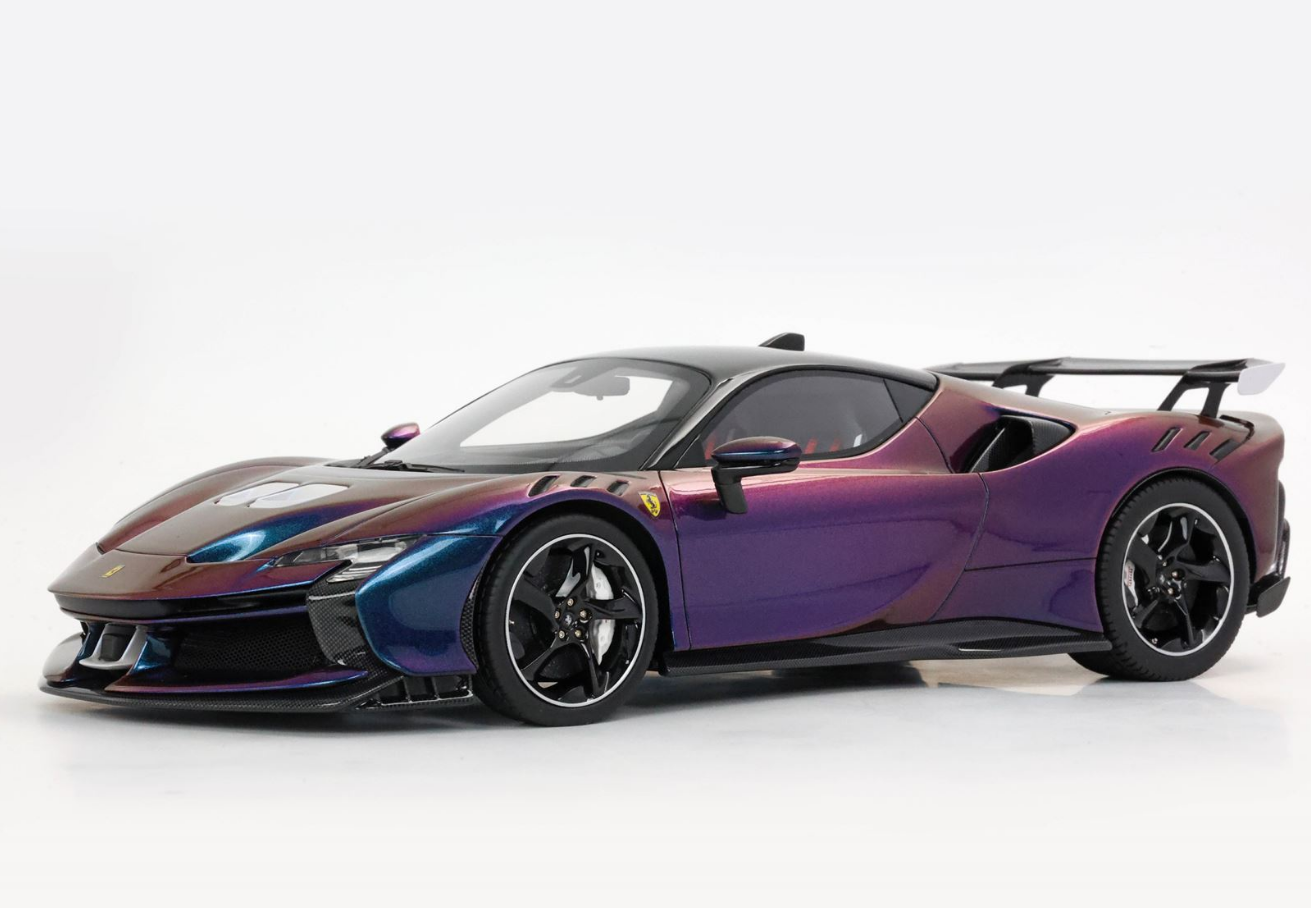 [PRE-ORDER] BBR 1:18 SF90 XX Stradale (Chamaleon and black roof)