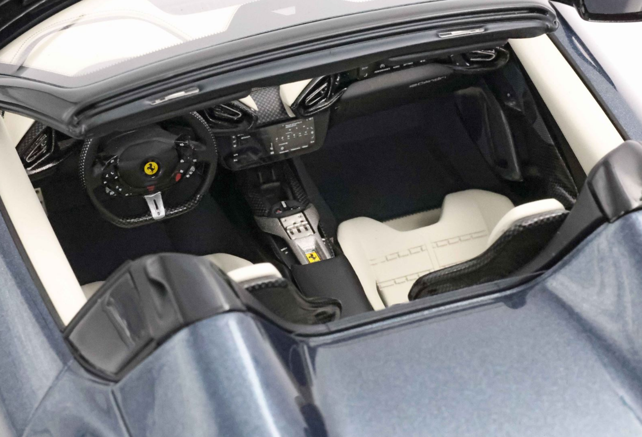 BBR 1:18 Ferrari 12Cilindri Spider (Roma Blue)