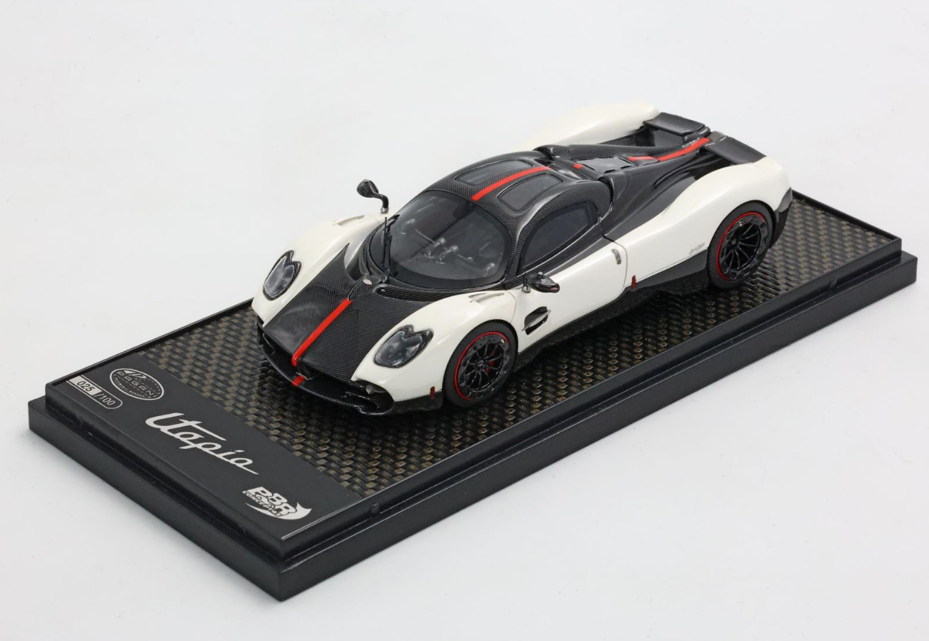 BBR 1:43 Pagani Utopia (Bianco Benny)