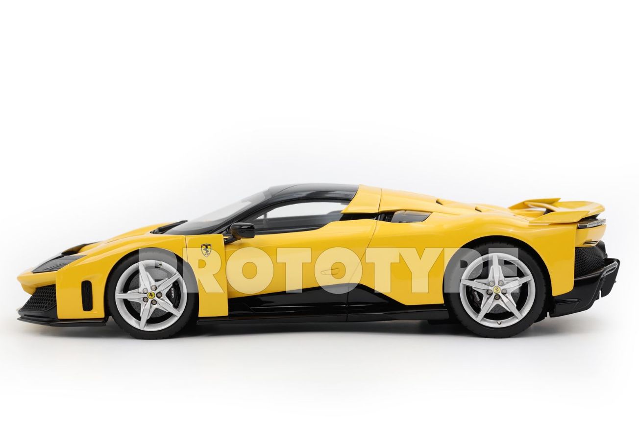 PREORDER BBR 1:18 Ferrari F80 (Giallo Modena - silver wheels)