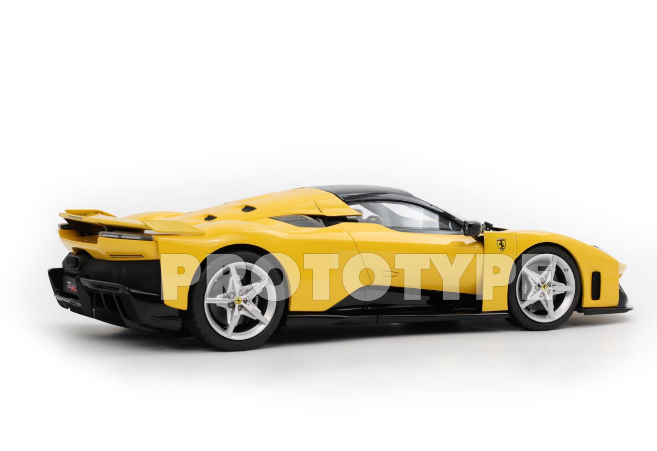PREORDER BBR 1:18 Ferrari F80 (Giallo Modena - silver wheels)
