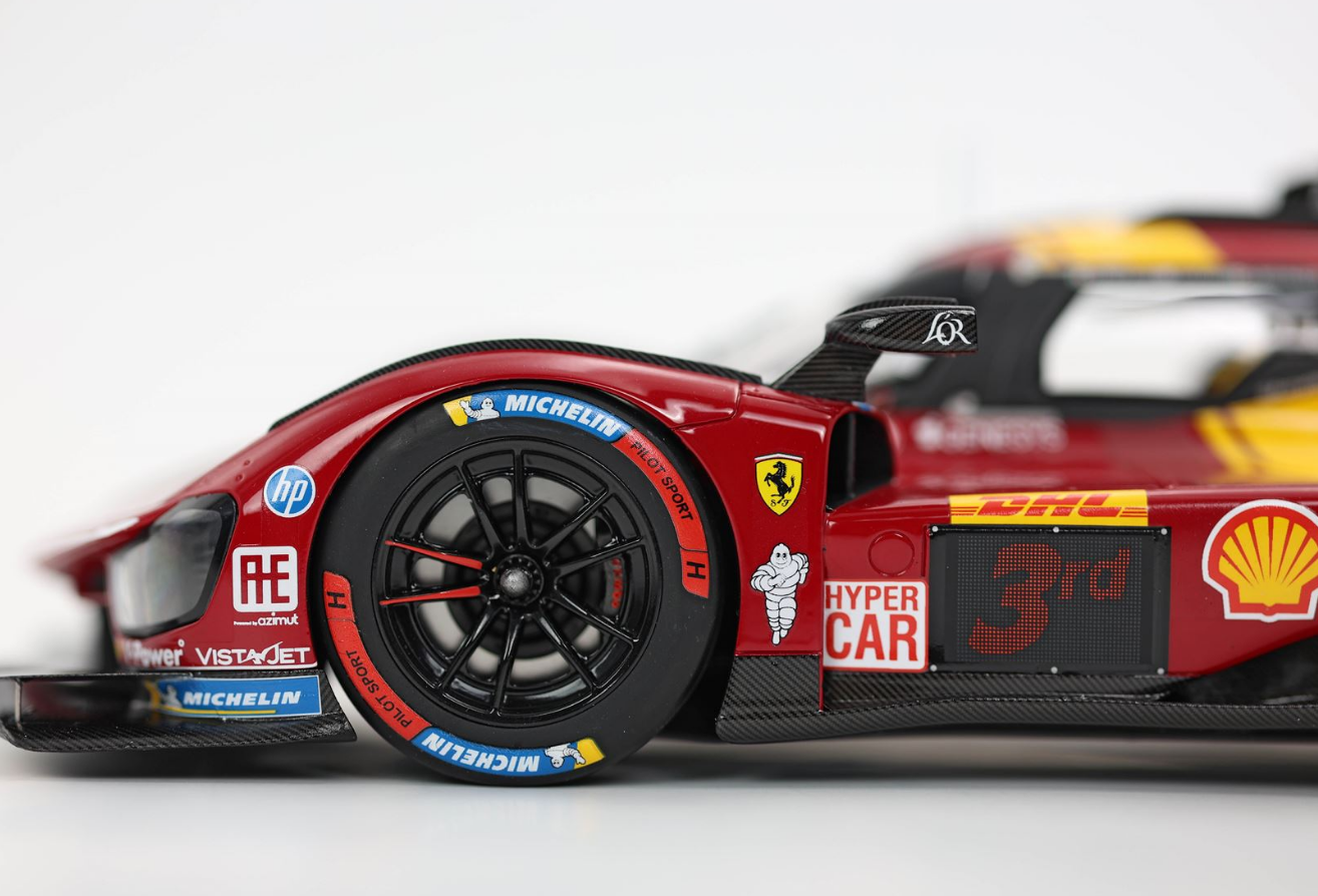 PREORDER BBR 1:18 Ferrari 499P car n. 51 - 3rd Qatar 1812km 2025