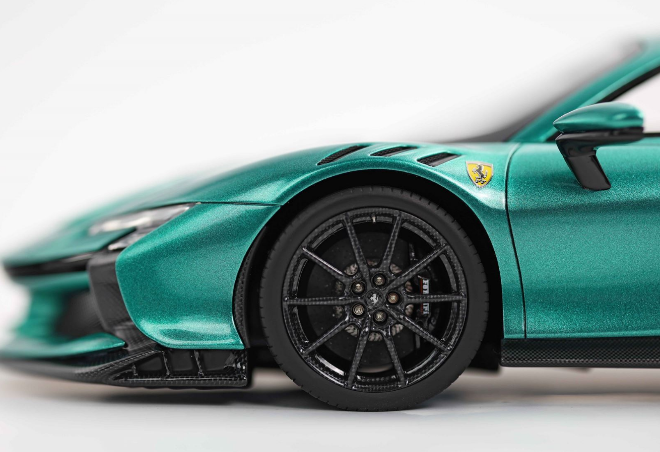 BBR 1:18 Ferrari SF90XX Stradale (Green Jewel)