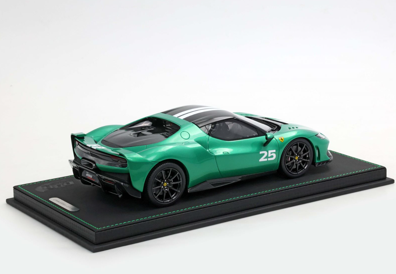 BBR 1:18 Ferrari 296 Speciale Showcar (Verde Nurburgring with livery)