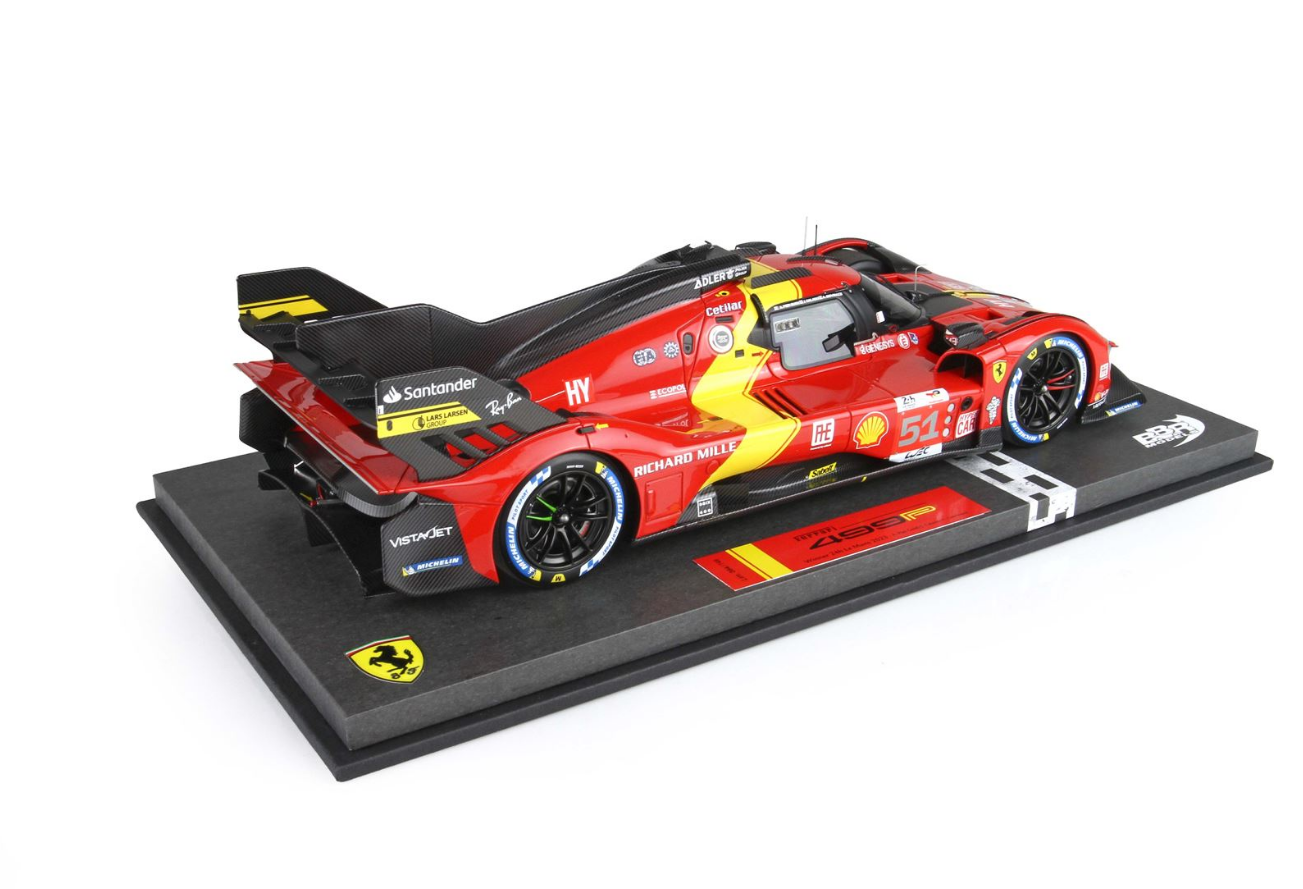 PREORDER BBR 1:18 Ferrari 499P winner Le Mans 2023 car n.51