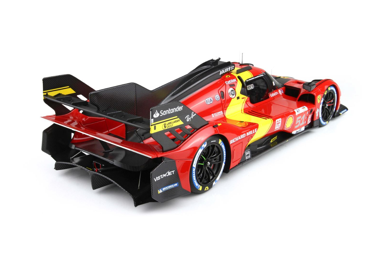 PREORDER BBR 1:18 Ferrari 499P winner Le Mans 2023 car n.51