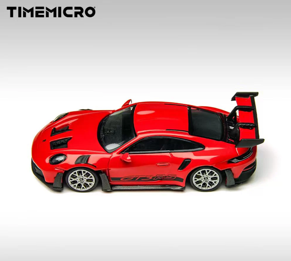 PREORDER Time Micro 1:64 Porsche 911 (992) GT3 RS (Green/Red)