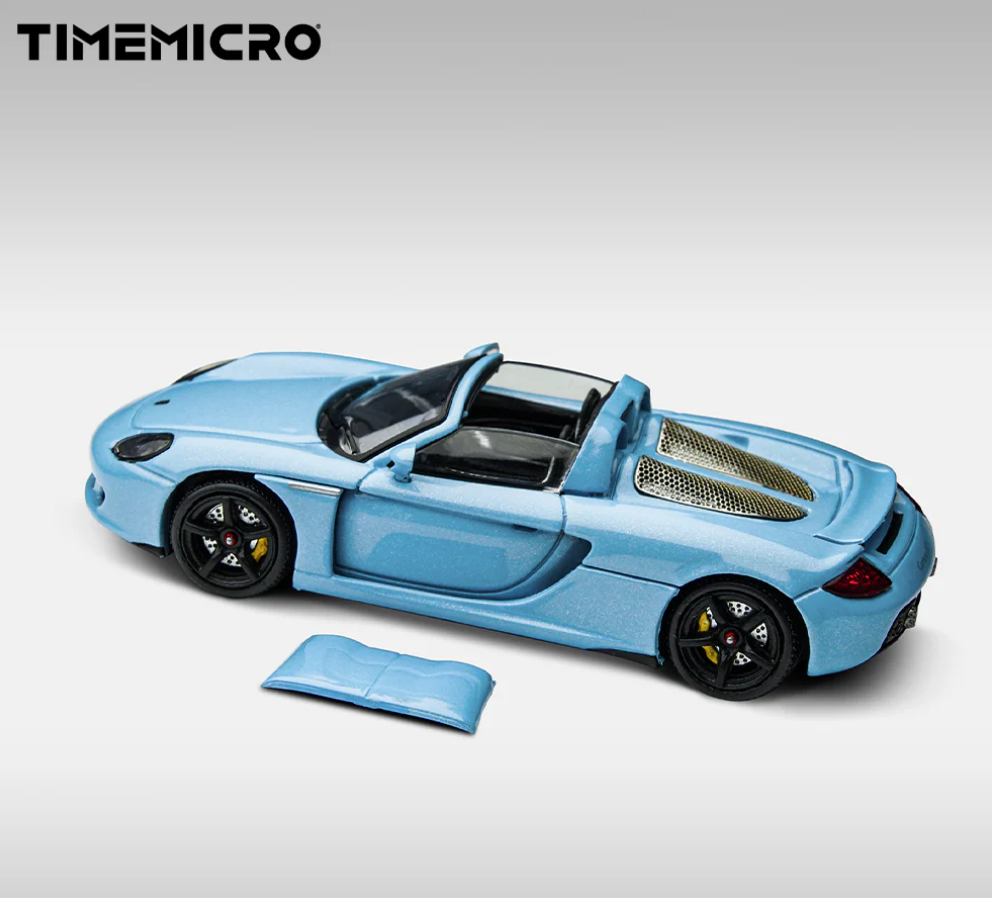 TimeMicro 1:64 Porsche Carrera GT (Blue)