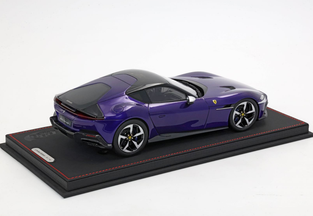 PREORDER BBR 1:18 Ferrari 12Cilindri (Violet al Humaid)