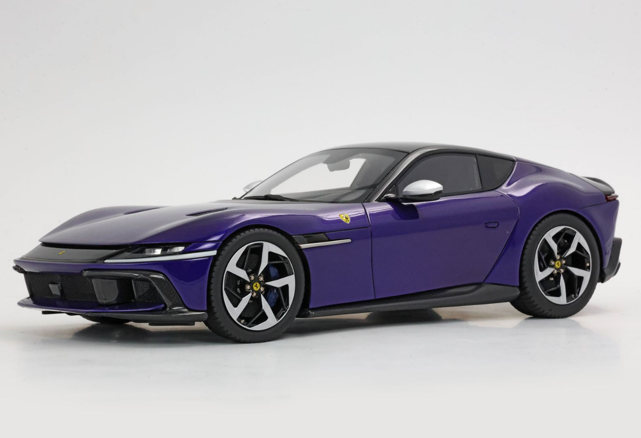 PREORDER BBR 1:18 Ferrari 12Cilindri (Violet al Humaid)
