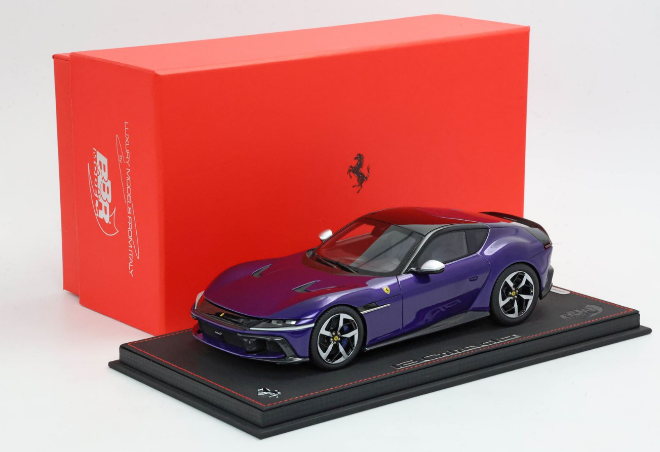 PREORDER BBR 1:18 Ferrari 12Cilindri (Violet al Humaid)