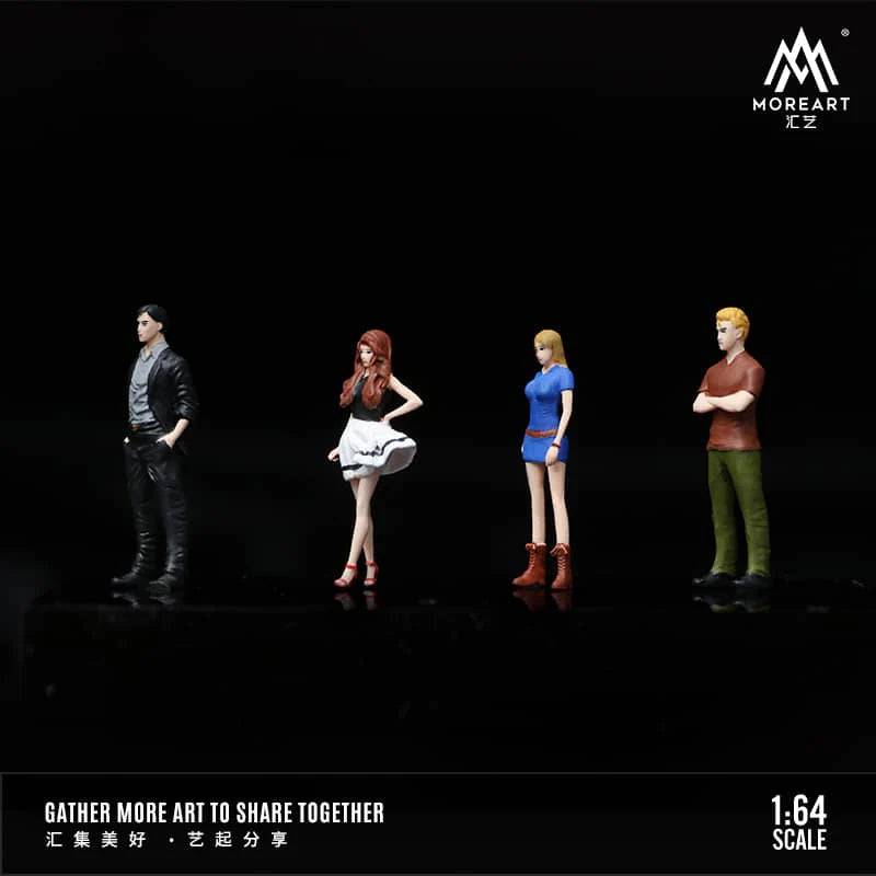 Moreart 1:64 Initial D Doll Set