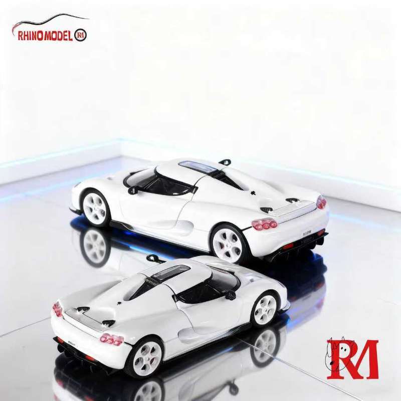 PREORDER Rhino Model RM 1:64 Koenigsegg CC850 (Arctic White)