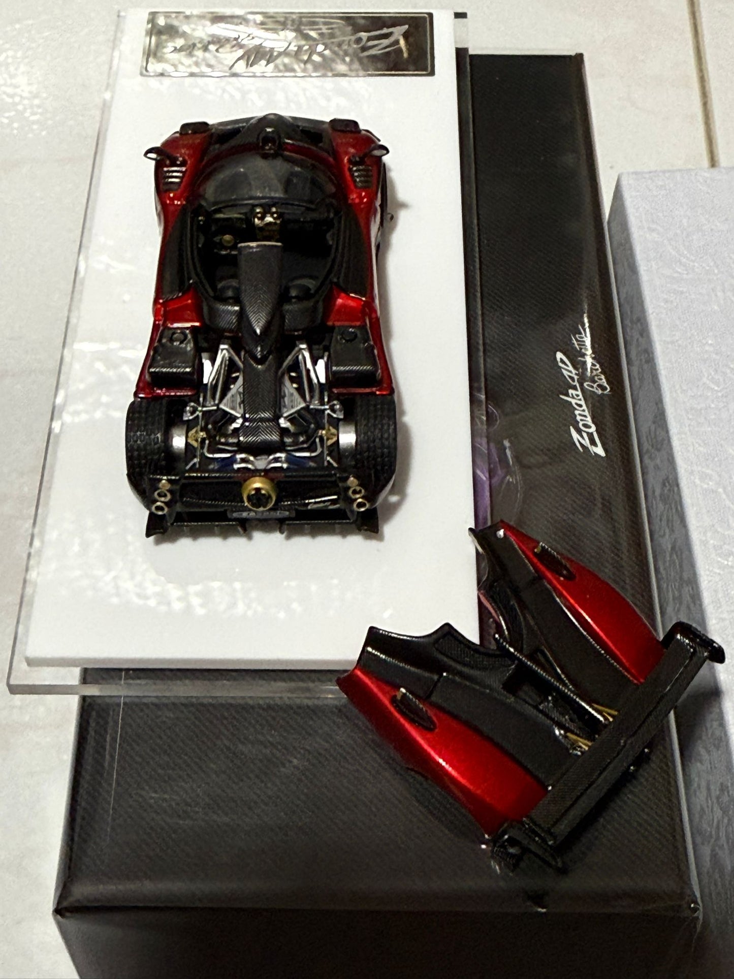 Rhino Model RM 1:64 Pagani Zonda 760 MY Roadster (Ruby Red)