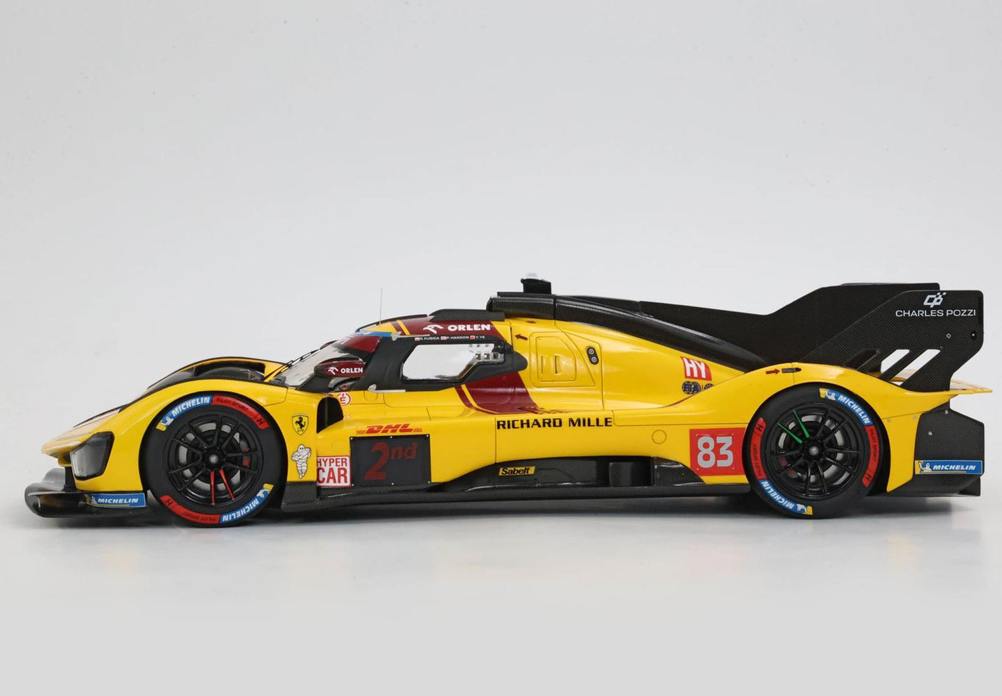 PREORDER BBR 1:18 Ferrari 499P car n. 83 - 2nd Qatar 1812km 2025