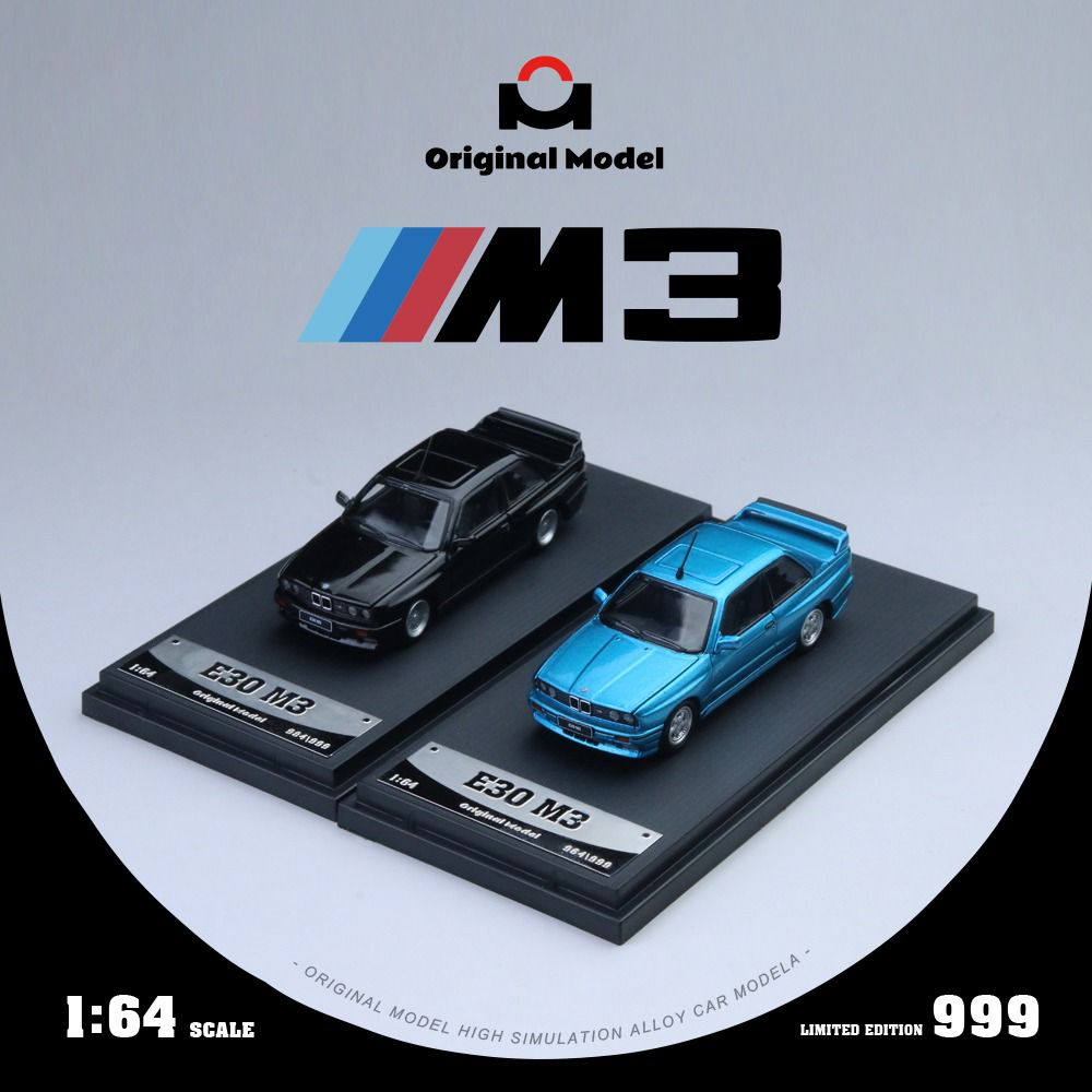 [PRE-ORDER] Original Model 1:64 BMW M3 E30