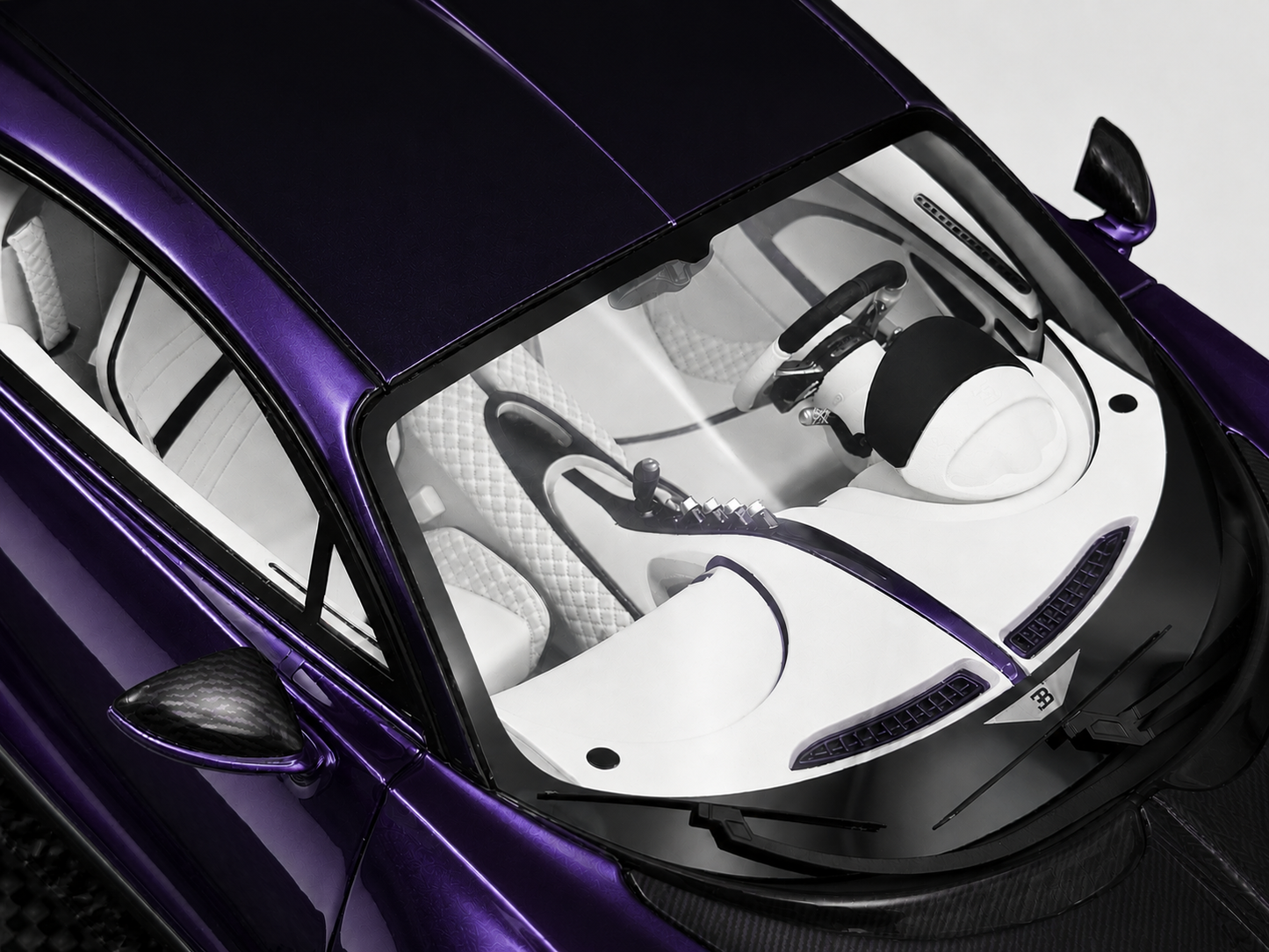 VMB x Miniature Planet 1:18 Mansory Centuria (Metallic Purple/Deep Metallic Purple)