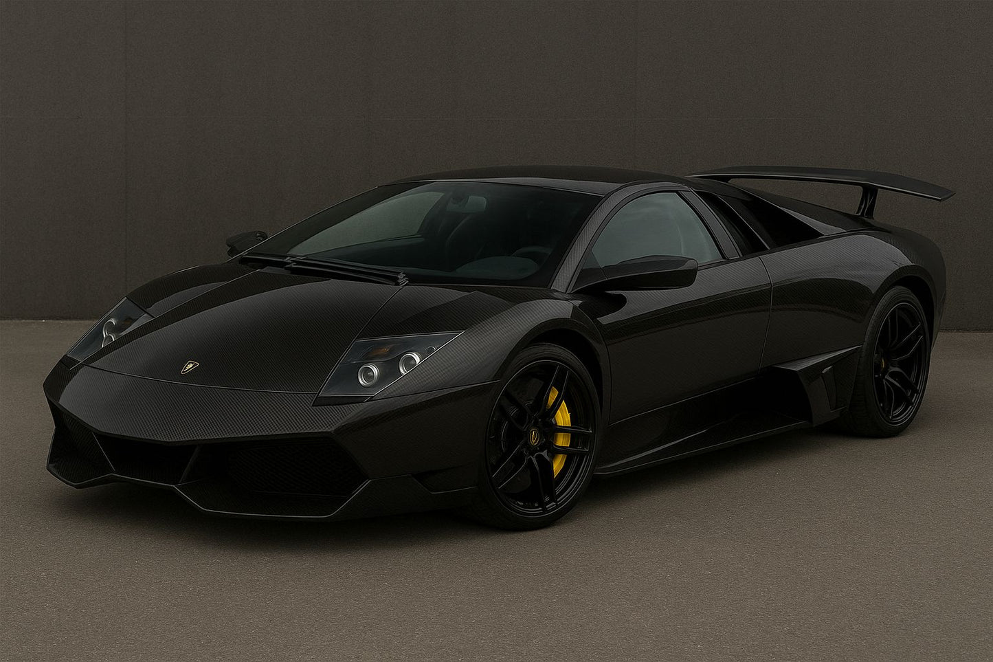 PREORDER VMB x Miniature Planet 1:18 Lamborghini Murcielago LP670-4 Superveloce (Gloss Carbon Fiber)