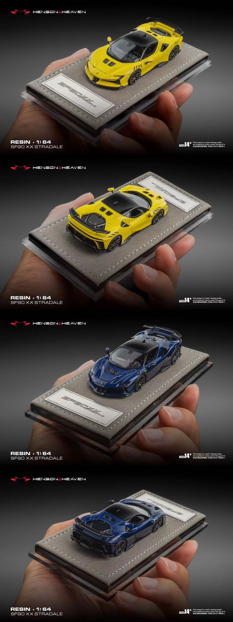 [PRE-ORDER] Henson & Heaven 1:64 Ferrari SF90XX Stradale