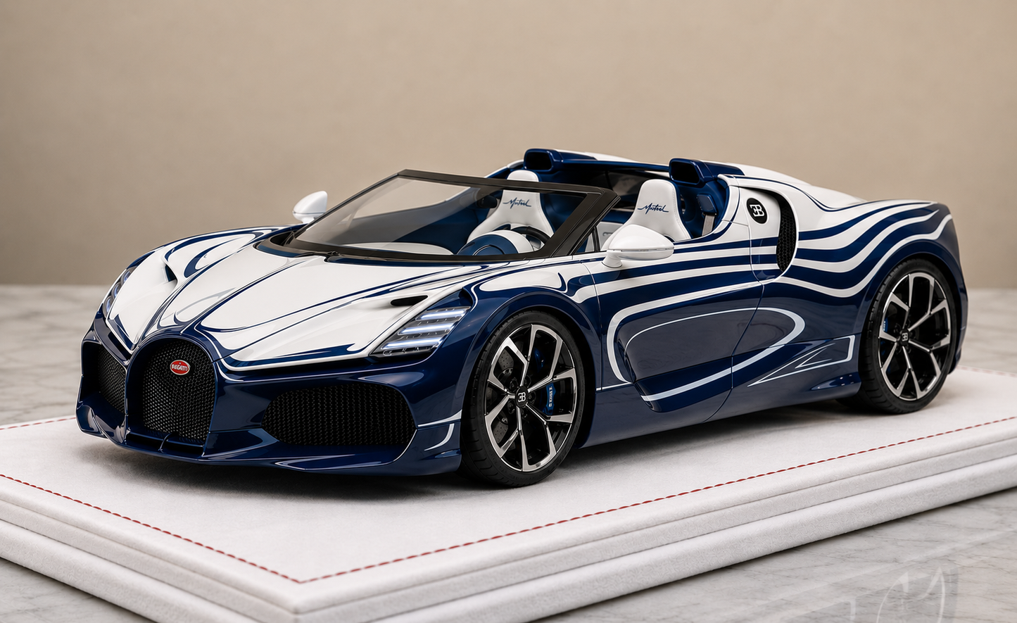 PREORDER 1:18 Bugatti Mistral W16 (LO'R BLANC)