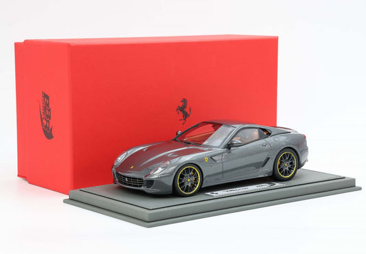 PREORDER BBR 1:18 Ferrari 599 GTB Fiorano 2006 (Automatic Gear) - Grigio Silverstone