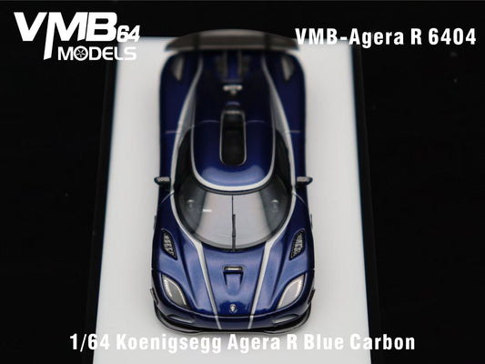 [PRE-ORDER] VMB 1:64 Koenigsegg Agera R (Blue Carbon)