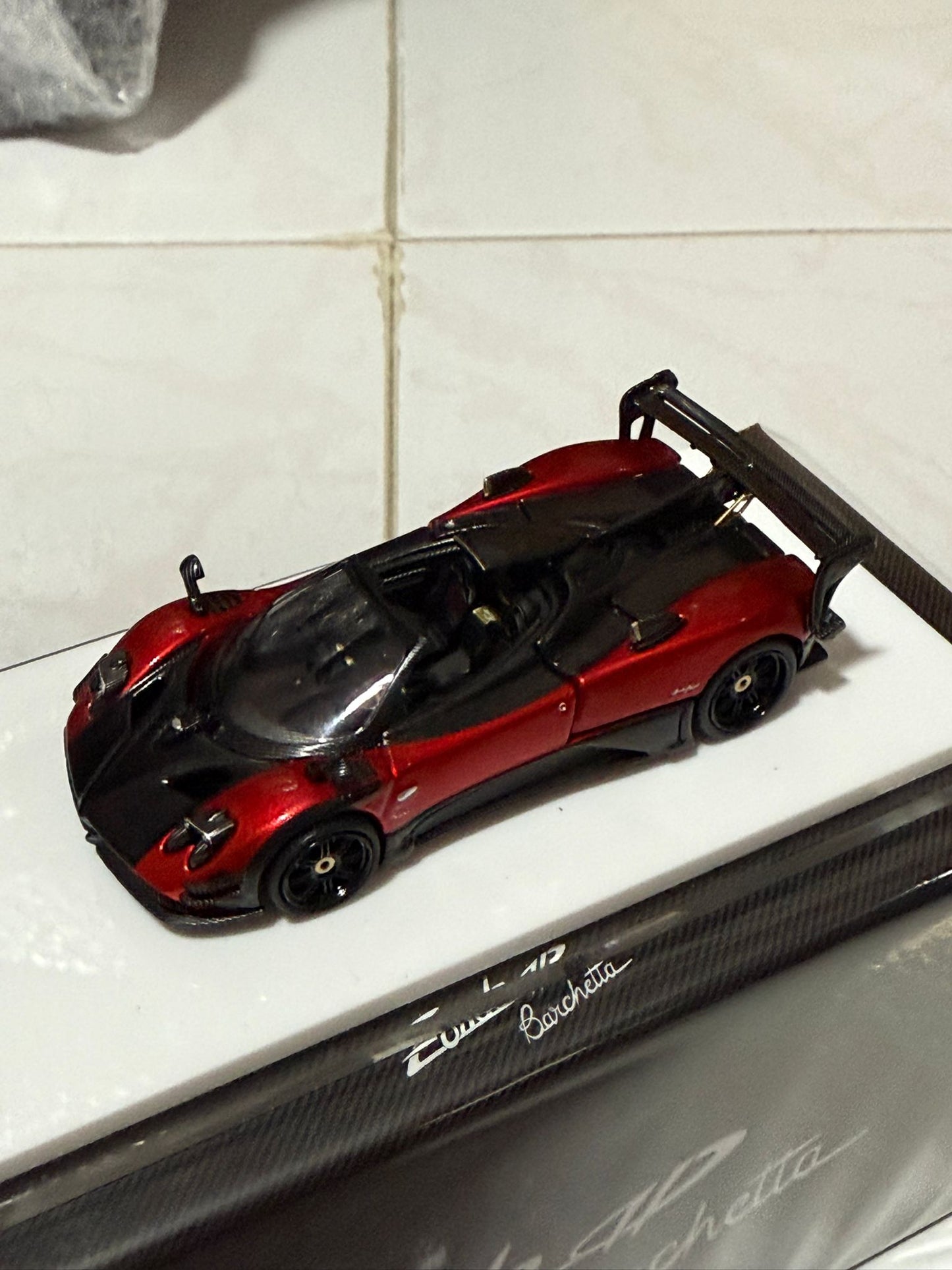 Rhino Model RM 1:64 Pagani Zonda 760 MY Roadster (Ruby Red)
