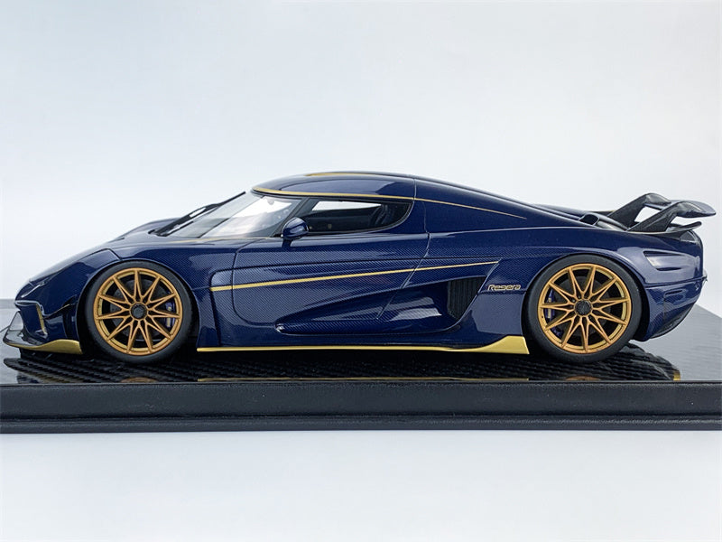 Frontiart 1:18 Koenigsegg Regera (Blue Carbon)