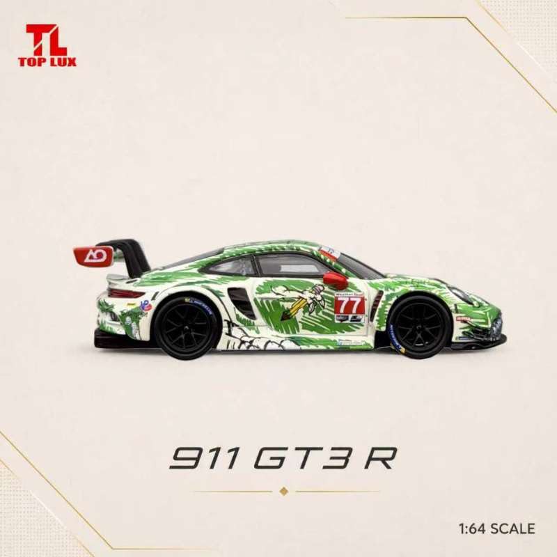 PREORDER TOP LUX 1:64 Porsche 911 GT3-R (Sketch Roxy)