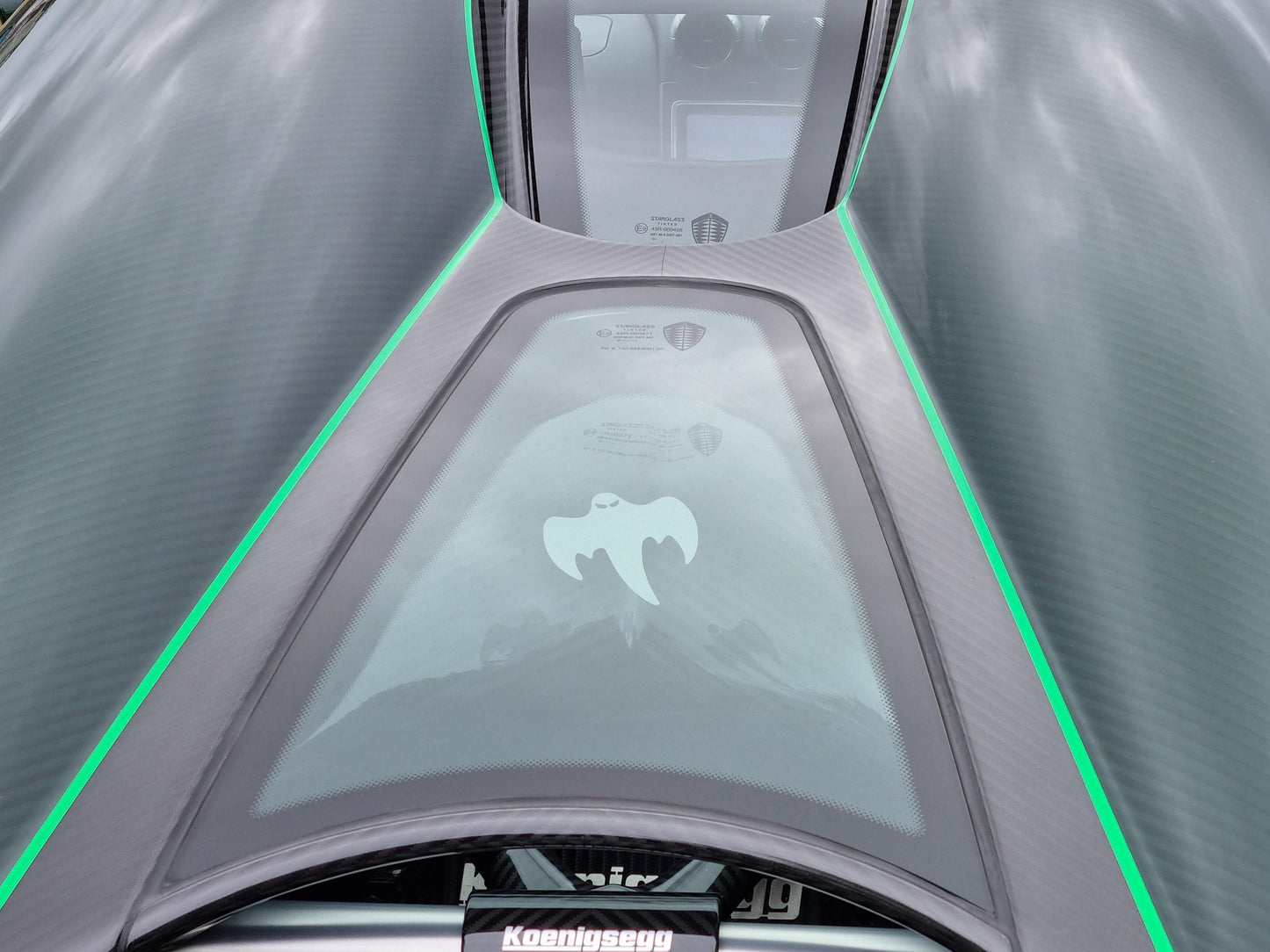 PREORDER VMB x Miniature Planet 1:18 Koenigsegg Agera S 'Goblin' (Green Carbon Fiber)