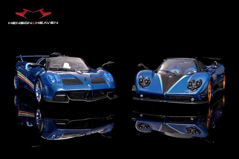 [PRE-ORDER] Henson & Heaven 1:64 Pagani Zonda Tricolore/Huayra Tricolore