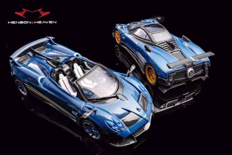 [PRE-ORDER] Henson & Heaven 1:64 Pagani Zonda Tricolore/Huayra Tricolore