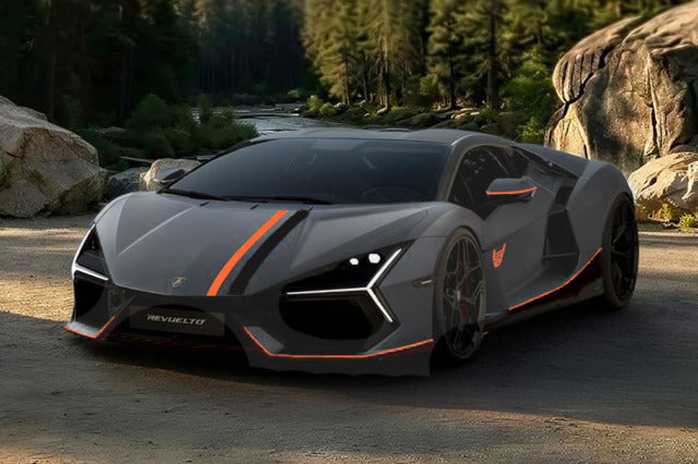 PREORDER MR Collection 1:18 Lamborghini Revuelto NA63 (Grigio Achesto) LAMBO058NA63D