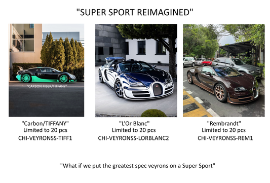 PREORDER VMB x Miniature Planet 1:18 Bugatti Veyron Super Sport 1:18